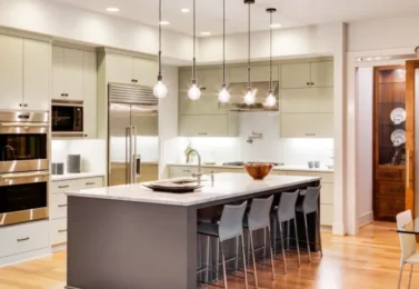 نحوه سیم کشی آشپزخانه های مدرن برای آپارتمان های شیک