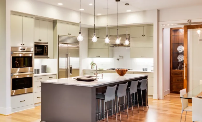 نحوه سیم کشی آشپزخانه های مدرن برای آپارتمان های شیک